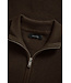 Matinique Malagoon half zip knit turkish cofee