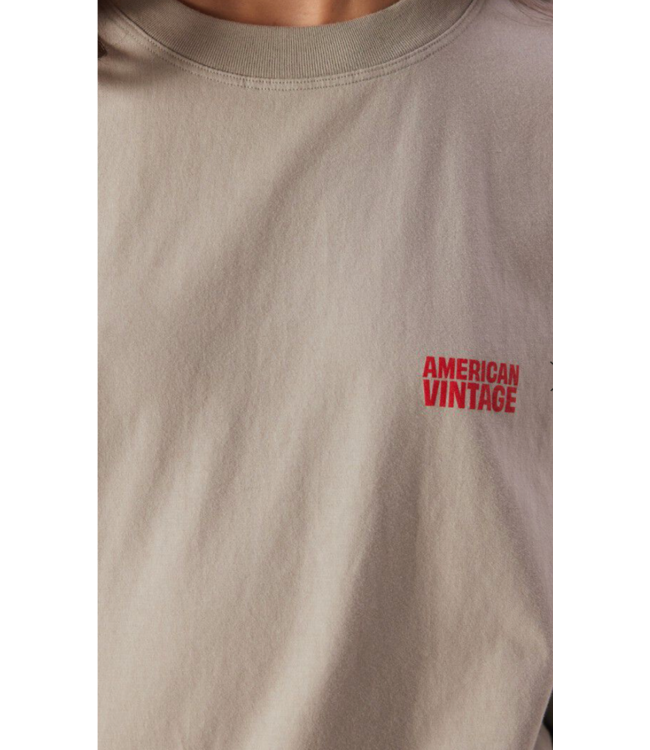 American Vintage Gixy longsleeve mineral