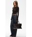 Gestuz GZninia longsleeve chocolate brown roundneck