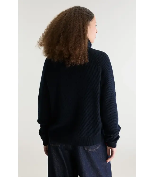 Bellerose Dorry zip turtleneck sweater