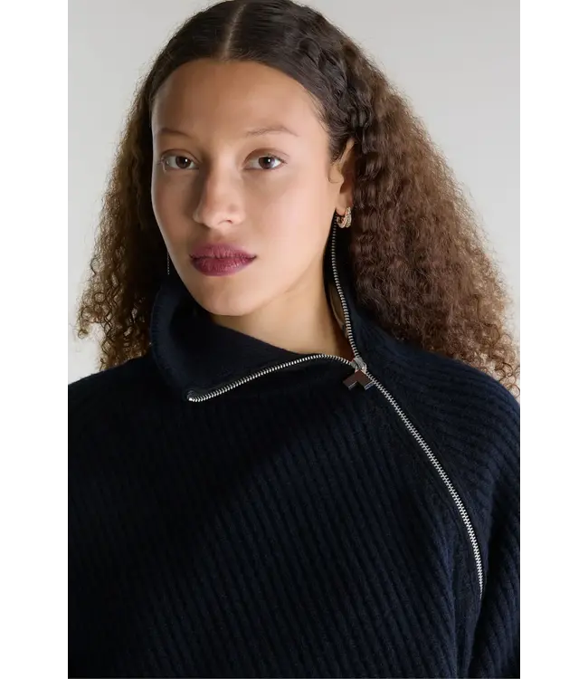 Bellerose Dorry zip turtleneck sweater