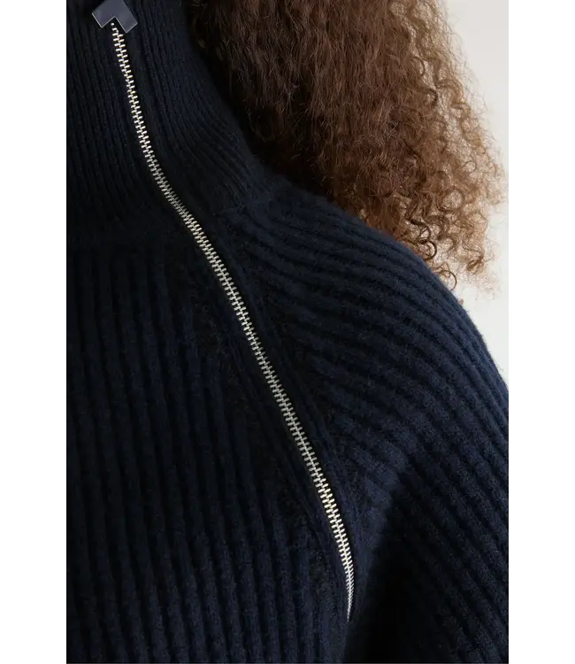 Bellerose Dorry zip turtleneck sweater