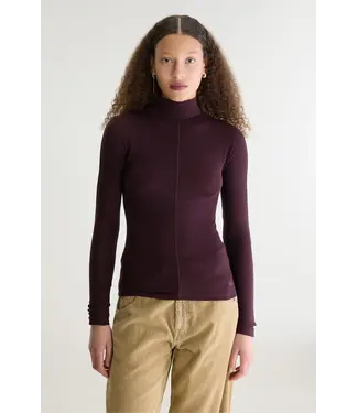 Bellerose Flawy62 turtle neck burgundy