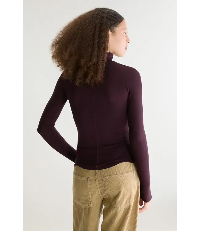 Bellerose Flawy62 turtle neck burgundy