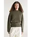 Bellerose Dateko crewneck sweater dusty olive