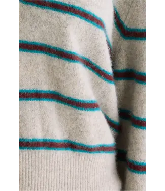 Bellerose Dussyr polo sweater stripe f