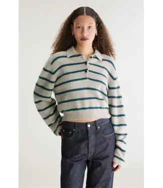 Bellerose Dussyr polo sweater stripe f