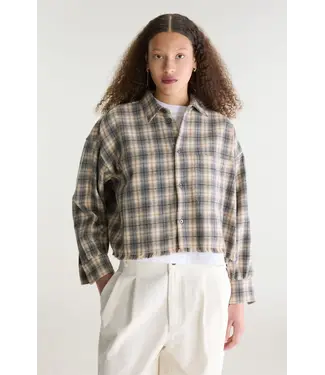 Bellerose JONNIE cropped check black/natural