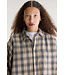Bellerose JONNIE cropped check shirt black/crystal/natural
