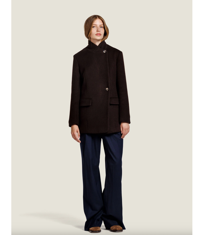 Alter Ego Tracy Wool Jacket Dark Brown