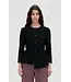 Stine Goya Flared Button-Up Top Black