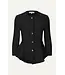 Stine Goya Flared Button-Up Top Black