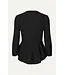 Stine Goya Flared Button-Up Top Black