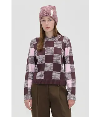 Stine Goya Mix Stripe Polo Sweater