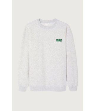 American Vintage Baptown sweater heather grey