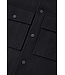 Closed Wool overshirt black