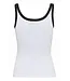 Gestuz GZdrew contrast bright white/black