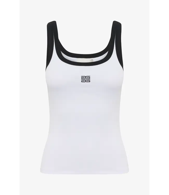 Gestuz GZdrew contrast bright white/black