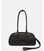 Satchel dark brown leather L
