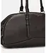 Satchel dark brown leather L