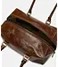 Satchel bag cognac lak leather