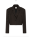 Gestuz GZpaula short blazer brown ganache