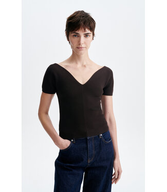 Vanessa Bruno helia top brun