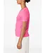 American Vintage Sonoma round-neck T-shirt Pink Acid Fluo
