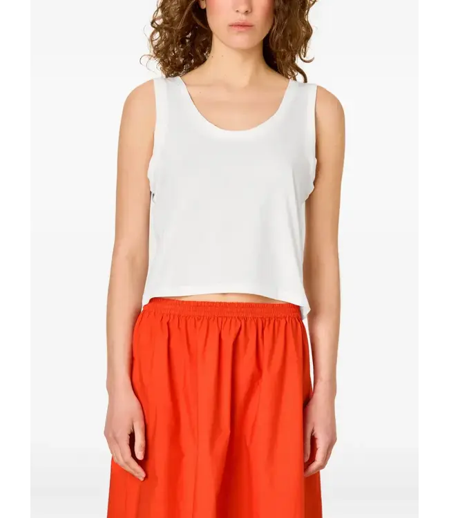 American Vintage apoly tanktop blanc