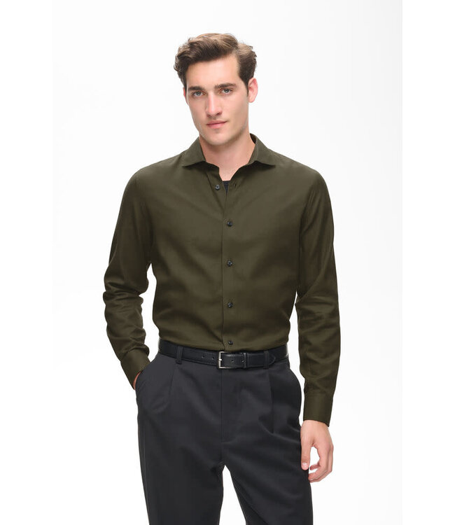Matinique Marc shirt dark grey melange