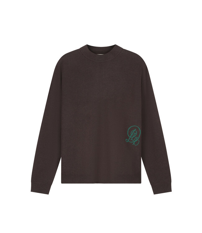 Dstrezzed Percy mockneck dark brown