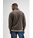 Butcher of Blue Army sweat half zip chestnut brown