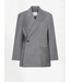 Dante 6 Bolton Wrap Blazer Grey 9601