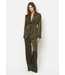 Dante 6 Jules Bold Satin Smart pants Moss Olive 3895