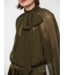Dante 6 Sonia Boho Blouse Moss Olive 3895