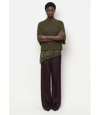 Dante 6 Mahani Cape Sweater Moss Olive 3895
