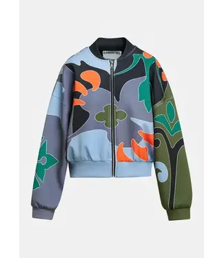 Essentiel Antwerp Kiva bomber dusty green combo 2