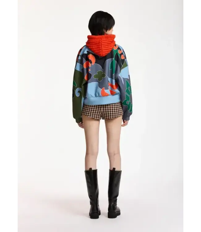 Essentiel Antwerp Kiva bomber dusty green combo 2