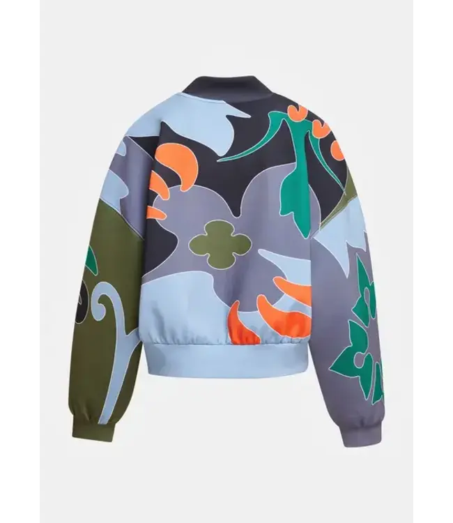 Essentiel Antwerp Kiva bomber dusty green combo 2