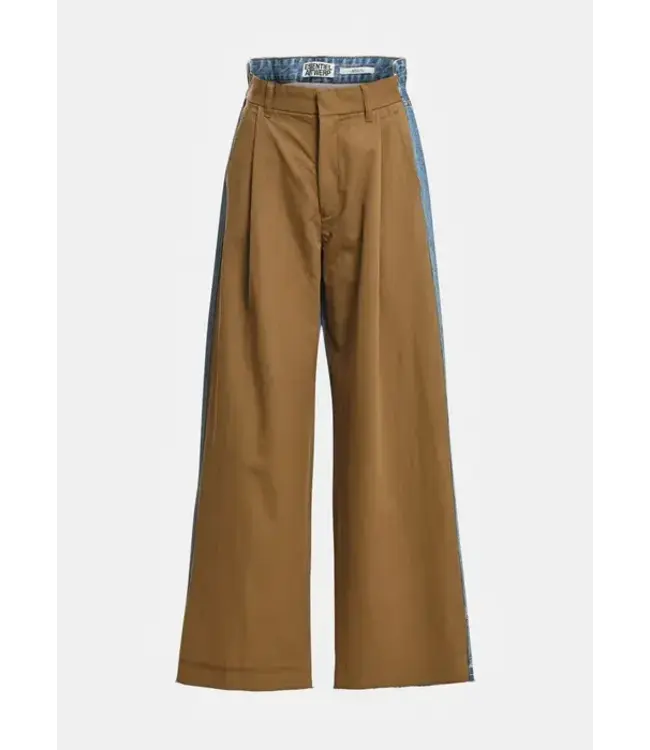 Essentiel Antwerp Krisp mix jeans camel