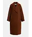 Essentiel Antwerp Kelp doube face coat camel