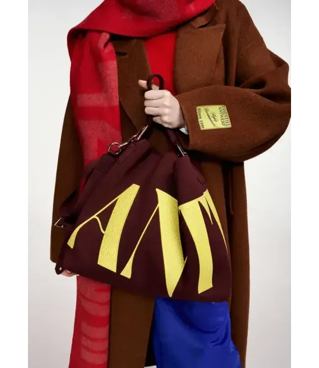 Essentiel Antwerp Kelp doube face coat camel