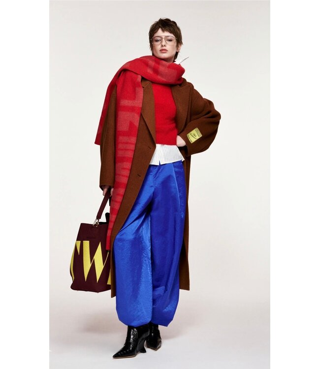 Essentiel Antwerp Kelp doube face coat camel