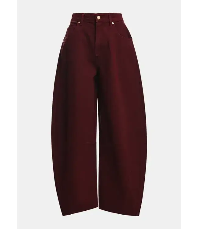 Essentiel Antwerp Kokos barrel wine jeans