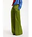 Essentiel Antwerp Karmen wide leg olive garden green pants
