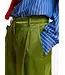 Essentiel Antwerp Karmen wide leg olive garden green pants