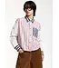 Essentiel Antwerp Kozef blouse pink combo steel pulse