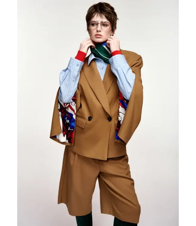 Essentiel Antwerp kendra Oversized Blazer Camel Club