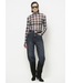 Dante 6 Casha Printed Check Mesh Top Multicolour 9990