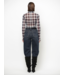 Dante 6 Casha Printed Check Mesh Top Multicolour 9990